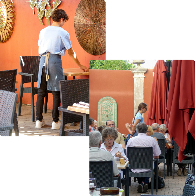 Accueil Maison Del Moral, restaurant à Saint-Chinian dans l'Hérault