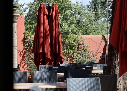 La terrasse du Comptoir Gourmand